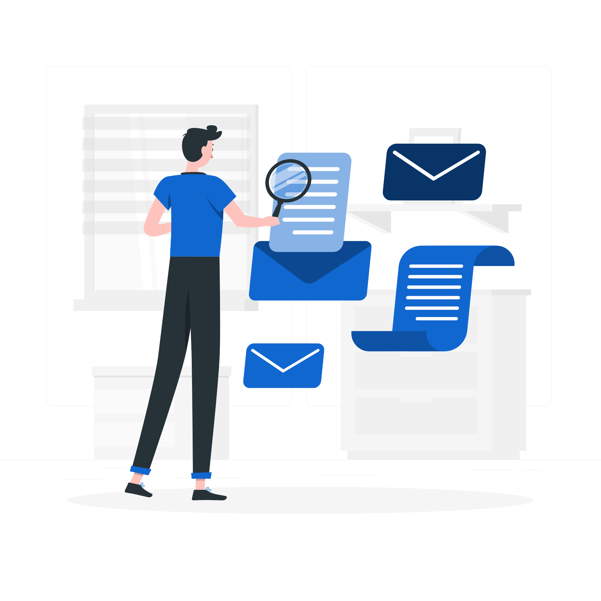 Newsletter reading